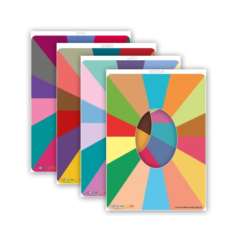 RAMY KOLORYSTYCZNE 4 pory roku