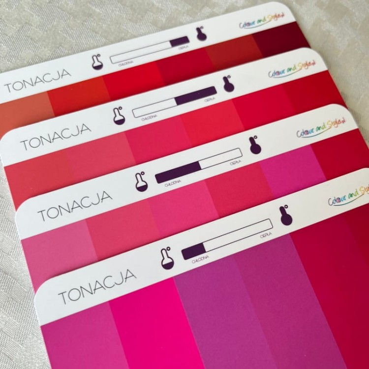 PALETY KOLORÓW - RÓŻE