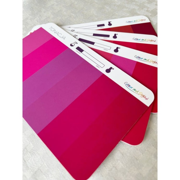 PALETY KOLORÓW - RÓŻE